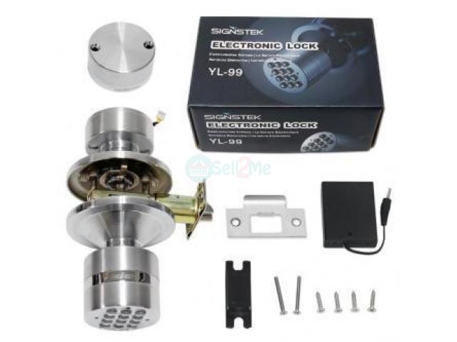 Digital Electronic Keyless Keypad Entry Security Door Lock