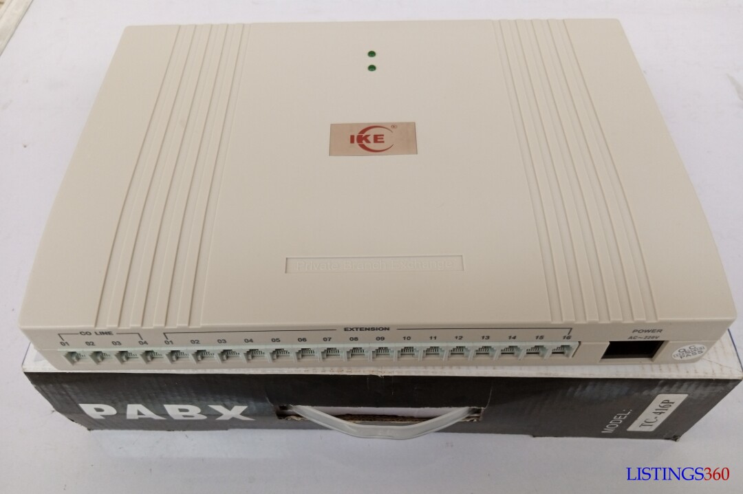 IKE BRAND WIRED INTERCOM PAB SYSTEM 8 EXXTENSION BY HIPHEN