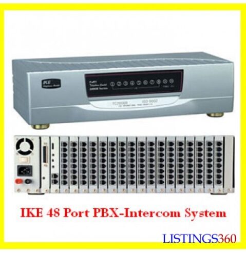 IKE BRAND WIRED INTERCOM PAB SYSTEM 48 EXTENSION BY HIPHEN SOL
