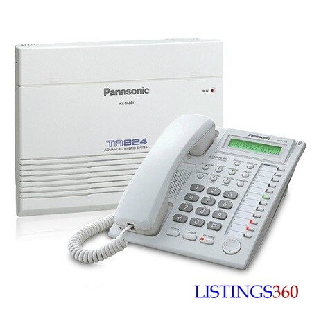 PANASONIC KX-TES824 ADVANCED HYBRID PABX SYSTEM-24 EXTENSIONS BY HIPHEN