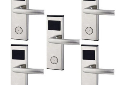 Xeeder-Electronic-Door-Lock-with-RFID-Card-Access-Control-5-Sets