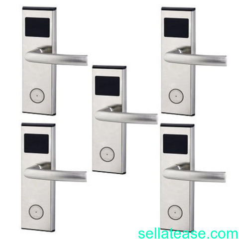 Xeeder Electronic Door Lock with RFID Card Access Control – 5 Sets
