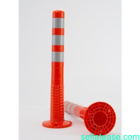 Surface Mount Delineator Reflective Warning Post – 8 Pieces