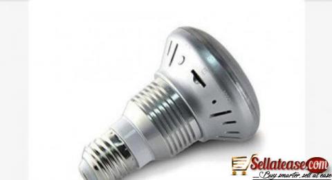 16GB Bulb Light Spy Camera – DVR 720P – HD Remote Controller