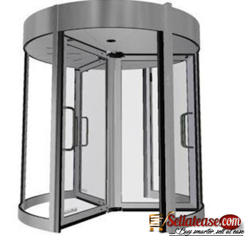 5,000mm (W) x 2,600mm (H) Intelligent Automatic Revolving Door BY HIPHEN SOLUTIONS