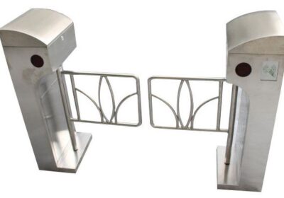 Automatic-Supermarket-Swing-Gate-Intelligent-Vertical-Swing-Turnstiles-System