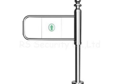 Automatic-Swing-Barrier-Gate-With-304-Stainless-Steel-Material