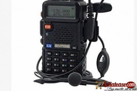 Baofeng Dual Band Two Way Radio – UV-5R – Black by hiphen