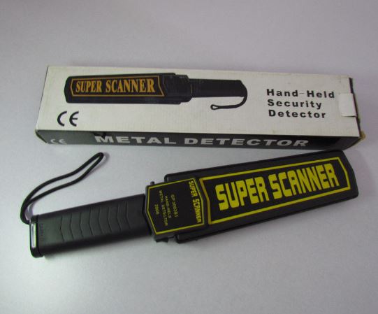 Hand Held Metal Detector Wand For Private Buildings Airports Bus Station BY HIPHEN SOLUTIONS