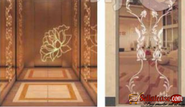 Elevator Cabin With Decoration 450kg 6 Person Passenger Lift BY HIPHEN SOLUTIONS