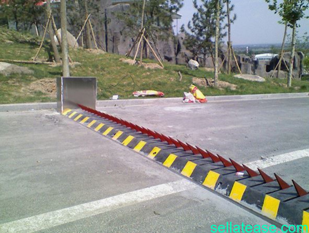 ROAD SPIKES BARRIER IN NIGERIA