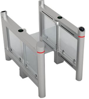 Access Control Security Swing Barrier Gate Led Lamp Buzzer BY HIPHEN SOLUTIONS