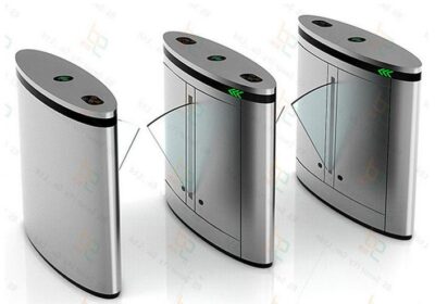 Automated-Turnstile-Gate-Systems-Crowd-Access-Control-Flap-Barrier