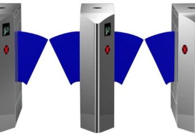 Mechaninical-Structure-Flap-Barrier-Gate-Compatible-IC-ID-Card-Turnstile