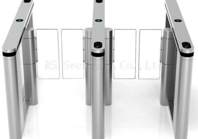 RS-Security-Swing-Barrier-Gate-Card-Access-Turnstile-Gate-With-Servo-Motor