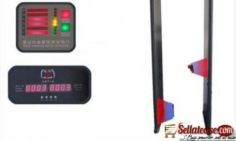 Security Walk – Through Metal Detector Gate Light And Sound Alarm by Hiphen