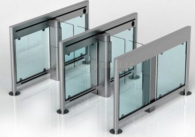 Slim-Swing-Gates-Bi-Directional-Automatic-Turnstiles-Optical-Barrier