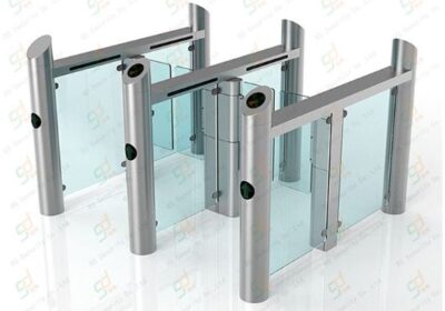 Smart-Swing-Barrier-Mechanism-Motor-Sensors-For-Access-Control-Safety