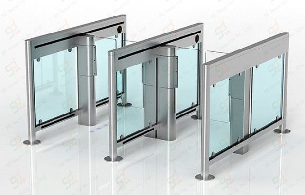 Mifare Reader Half Height Turnstiles Optical Barrier Gate BY HIPHEN SOLUTIONS