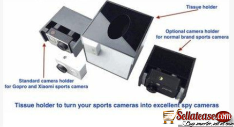 Tissue Box Case for Hidden Spy Camera – Camera not Included by hiphen