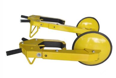 Yellow-Stainless-Remote-Motorcycle-Wheel-Lock