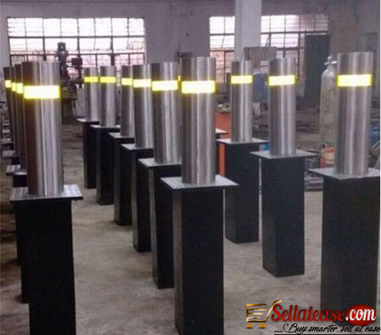 Car Parking Automatic Security Bollards With Loop Detectors by HIPHEN SOLUTIONS