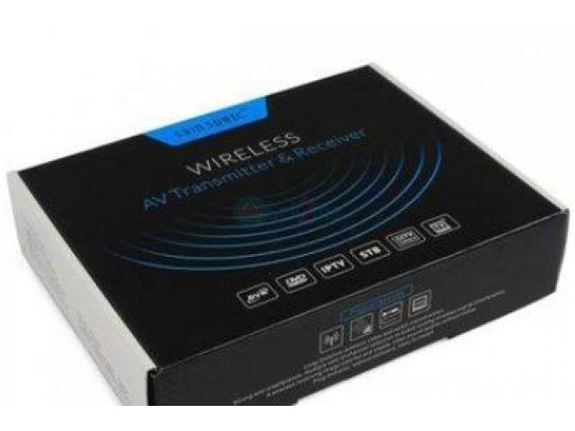 Sonic 2.4G Wireless AV Sender Transmitter & Receiver 150M, Silver BY HIPHEN SOLUTIONS
