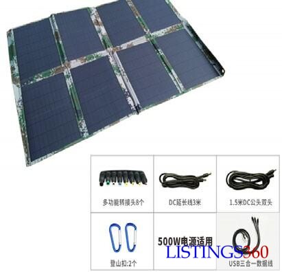 100W Foldable Solar Panel BY HIPHEN SOLUTIONS