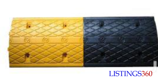 75mm Thickness Rubber Speed Bump BY HIPHEN SOLUTIONS