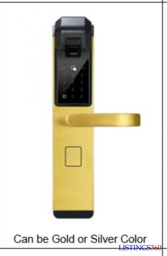 ALPHAR X3 Fingerprint + Password PIN + magnetic Card + Manual key Smart Door Locks BY HIPHEN SOLUTIO