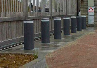 Hydraulic-Bollards-Stainless-Steel-Retractable-Parking-Posts