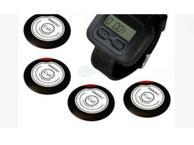 Wireless Paging System Easy Call Guest Waiting Area Restaurant BY HIPHEN SOLUTIONS