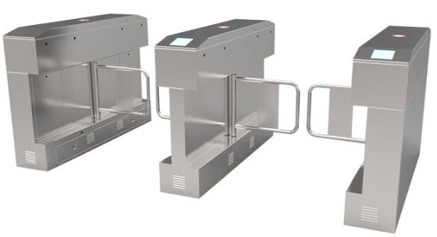 IR Sensor Swing Gate Double Core High Security Turnstile BY HIPHEN SOLUTIONS