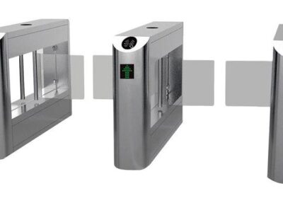 Government-Railway-Supermarket-Swing-Gate-Bevel-Swiping-Card-Turnstiles-System