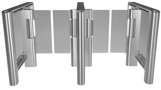 Automatic Stainless Steel Barrier , Swing Gate Barrier BY HIPHEN SOLUTIONS
