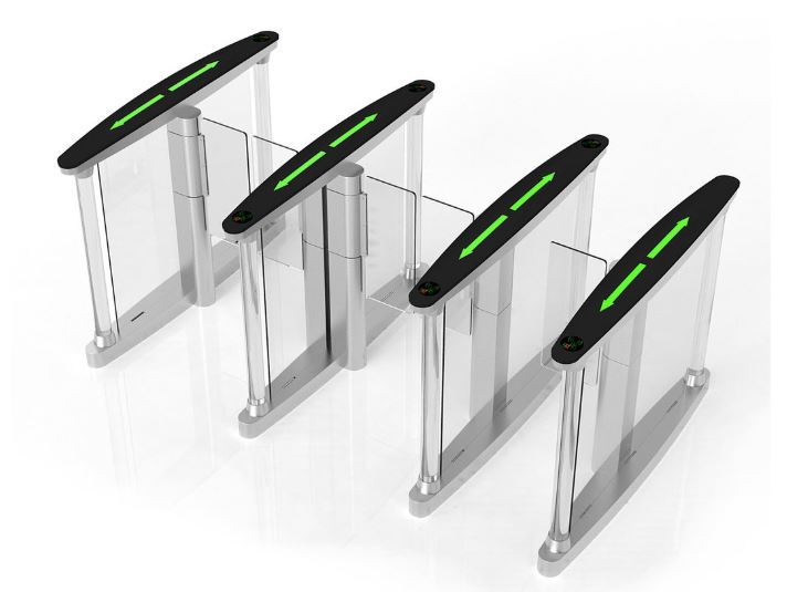 RFID Card Reader Fastlane Security Swing Gate Control System BY HIPHEN SOLUTIONS