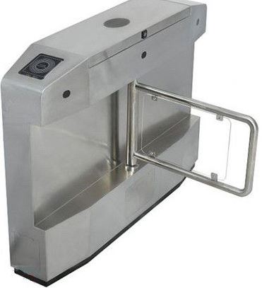 RFID IR Sensor Swing Gate Bar Code Fingerprint Reader Turnstiles BY HIPHEN SOLUTIONS