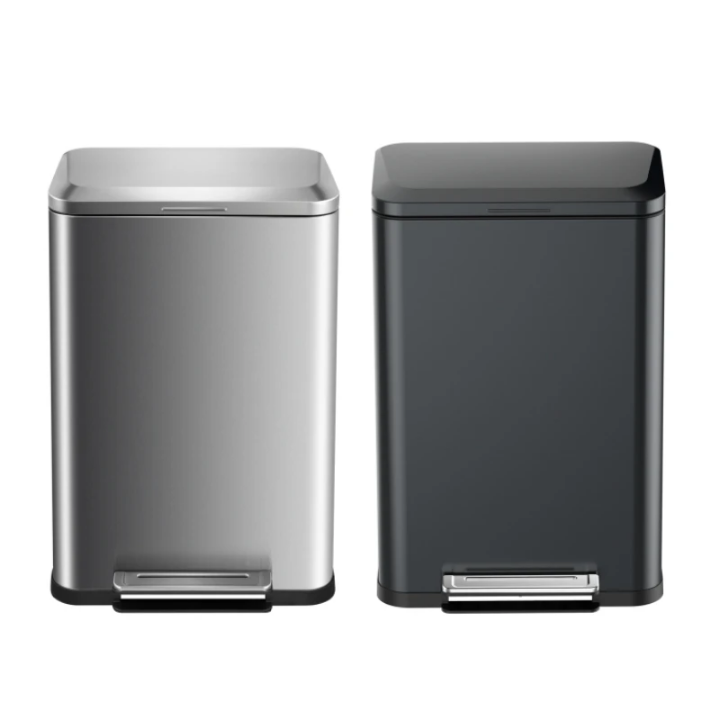 stainless steel pedal waste bin Nigeria by Scantrik