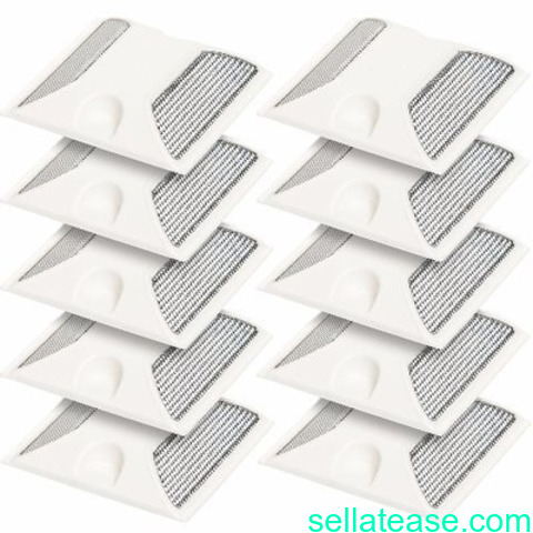 Pack of 10 Commercial Reflective Road Pavement Marker – White