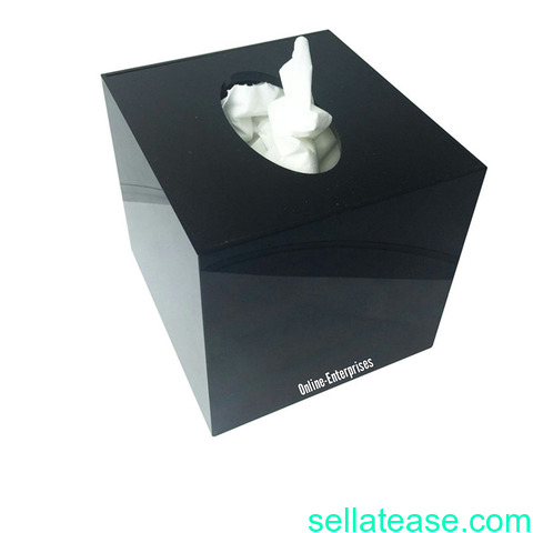 Tissue Box Case for Hidden Spy Camera – Camera not Included,