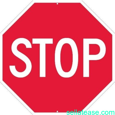 60cm Aluminum Reflective Octagonal Stop Sign,