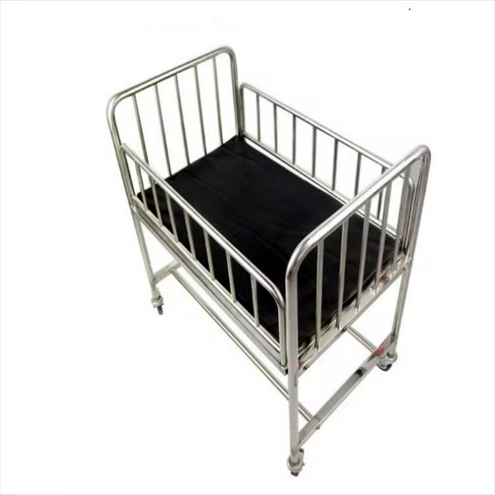Stainless baby cot bed distributor in Nigeria by Scantrik