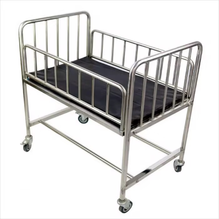 Stainless baby cot bed cheapest in Nigeria by Scantrik