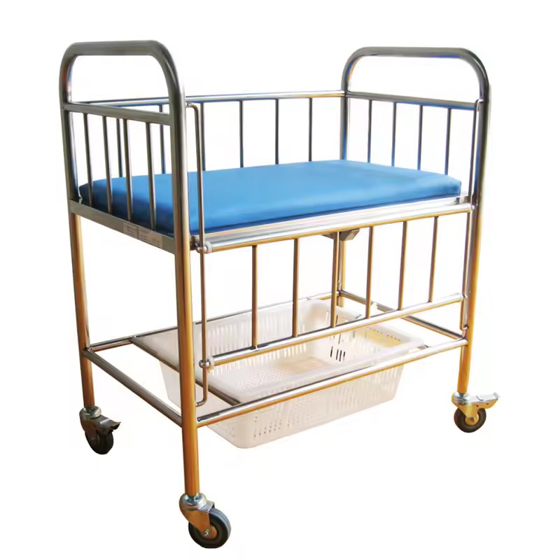 Stainless baby cot bed installation in Nigeria by Scantrik