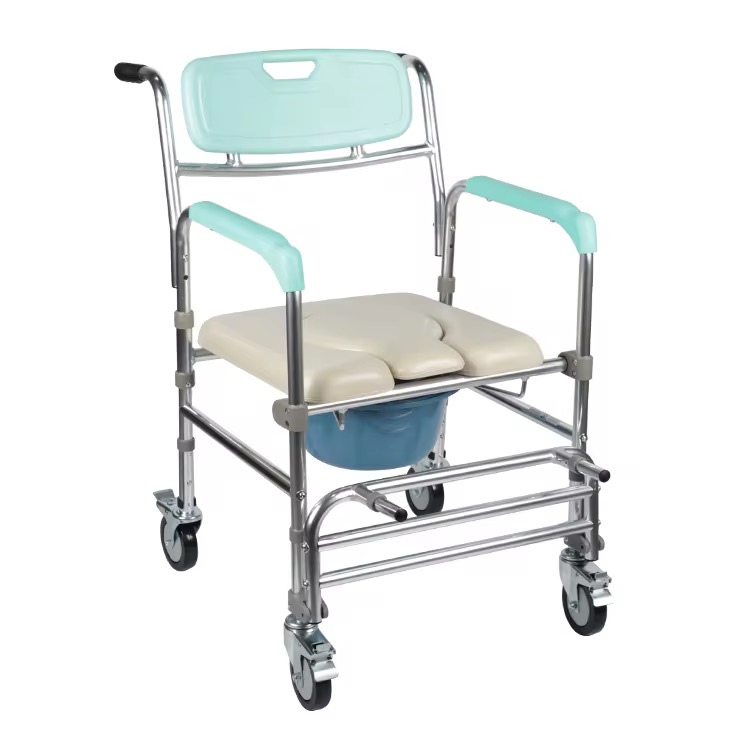 Commode chair with wheels suppliers in Nigeria by Scantrik