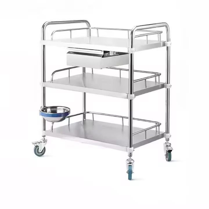 Three-Tier Instrument Trolley Nigeria by Scantrik