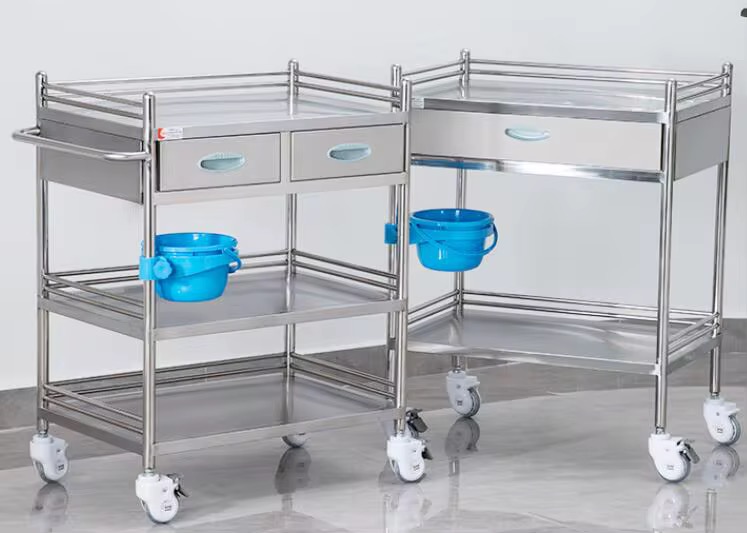 Heavy-Duty Instrument Trolley Nigeria by Scantrik