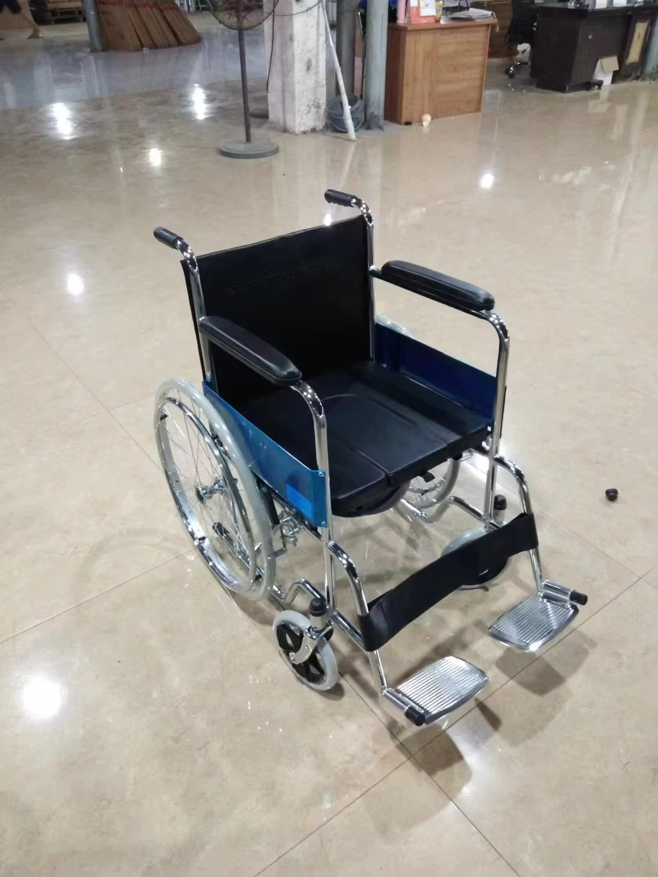Manual Wheelchair with Commode Suppliers in Lagos by Scantrik