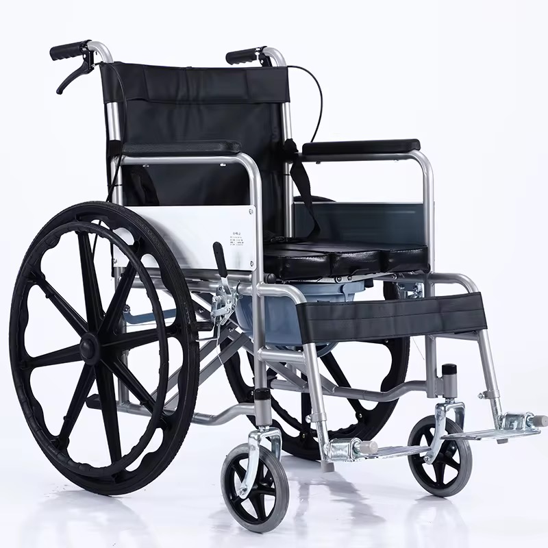 Manual Wheelchair with Commode in Nigeria by Scantrik