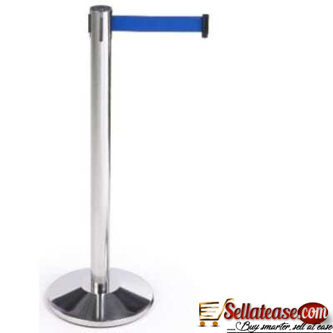 Retractable Belt Stanchion Crowd Queue Control Barrier Post